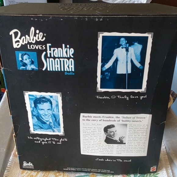BNIB display Barbie Loves Frank Sinatra doll set. - Picture 8 of 9